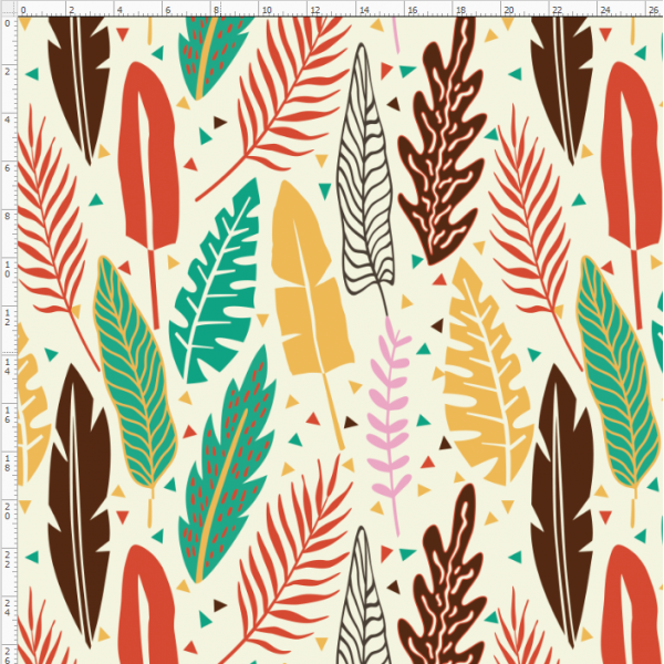 12-160 rainforest leaves
