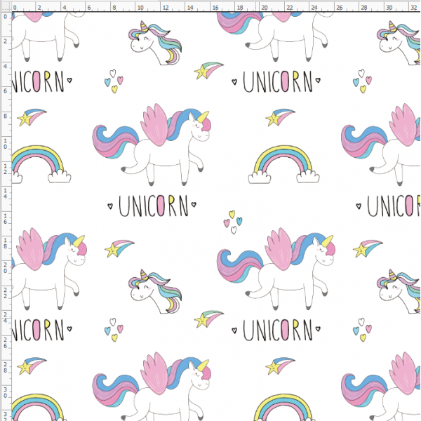 16-14 Rainbow Unicorn