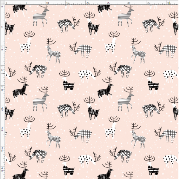 2-138 Giraffe&Deer