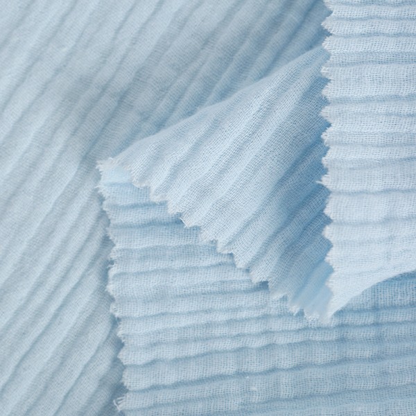 Solid muslin double gauze fabric in stock