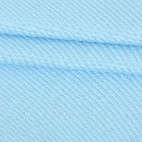 Solid cotton lycra jersey fabric in stock