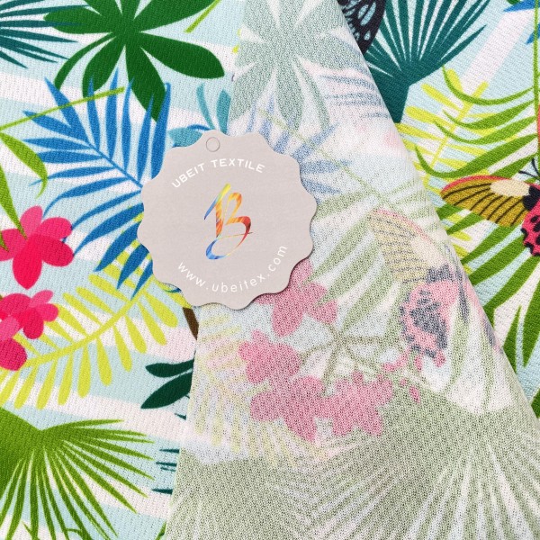 125gsm Athletic wicking jersey custom print fabric