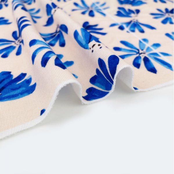 280gsm Bamboo french terry custom print fabric
