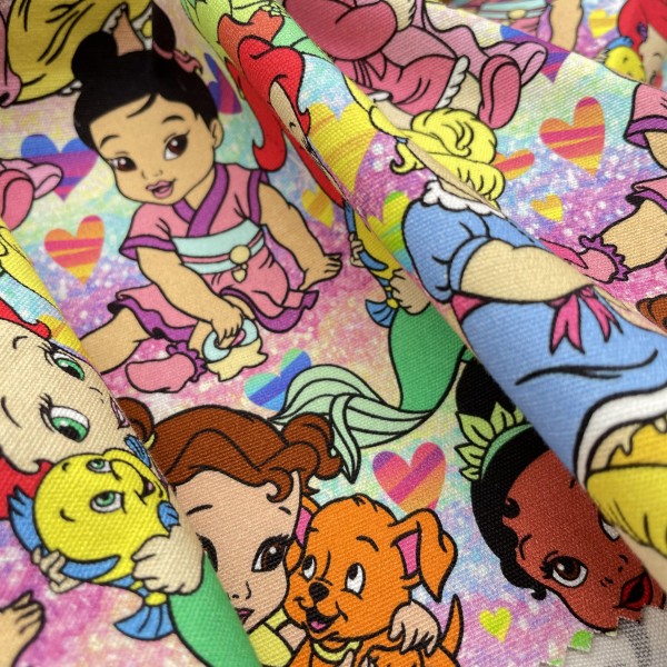 250gsm Cotton canvas custom print fabric